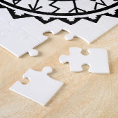 Viking Keltische Zon Rune Kalender Legpuzzel (Zijkant)