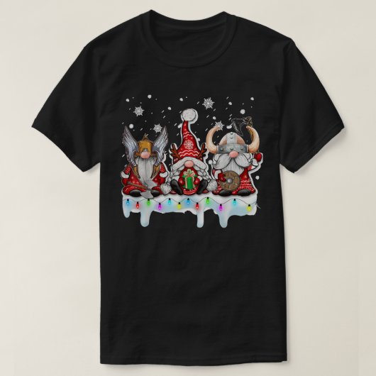 Viking kerstgrnome Norse Mythology Pajamas T-shirt (Design voorkant)