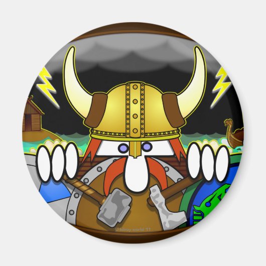 Viking Kilroy Magnet (Voorkant)