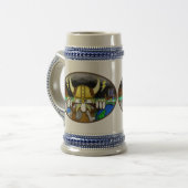 Viking Kilroy Stein Bierpul (Voorkant links)
