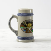 Viking Kilroy Stein Bierpul (Links)