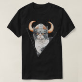 Viking Kitty Cat T-shirt (Design voorkant)