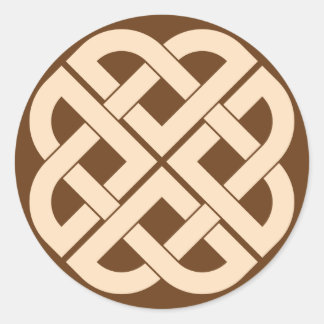viking knot ronde sticker