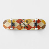 Viking Kompas Skateboard. Persoonlijk Skateboard (Horizontaal)