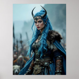 Viking Koningin  Poster