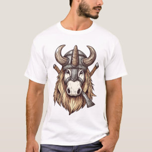 Viking krijger eenhoorn (1) t-shirt