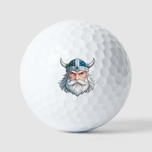 Viking krijger golfballen (Voorkant)