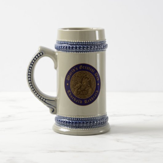 Viking krijger Grootste Papa Bierpul (Links)