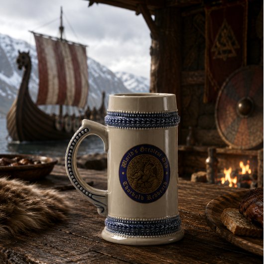 Viking krijger Grootste Papa Bierpul