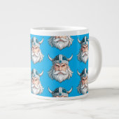 Viking krijger grote koffiekop (Voorkant rechts)
