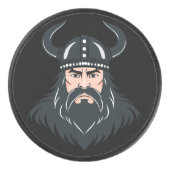 Viking krijger hockey puck (Voorkant)