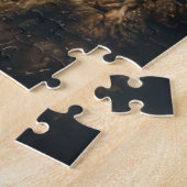 Viking krijger in authentieke kledij legpuzzel (Zijkant)
