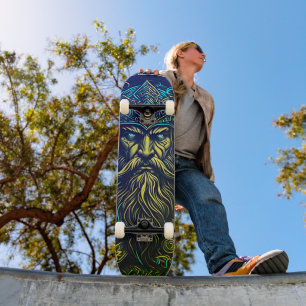 Viking krijger Odin Noorse mythologie skateboard