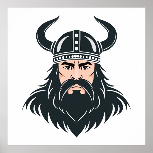 Viking krijger poster (Voorkant)