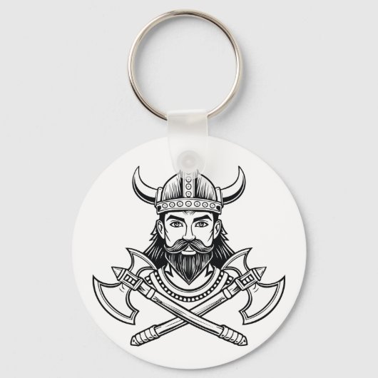 Viking krijger sleutelhanger (Voorkant)