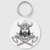 Viking krijger sleutelhanger (Achterkant)
