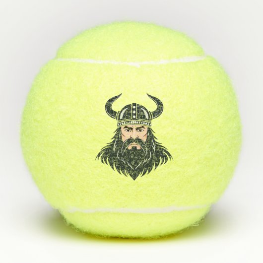 Viking krijger tennisballen (Voorkant)
