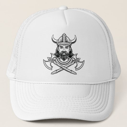 Viking krijger trucker pet (Voorkant)