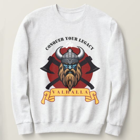 Viking krijger trui (Design voorkant)