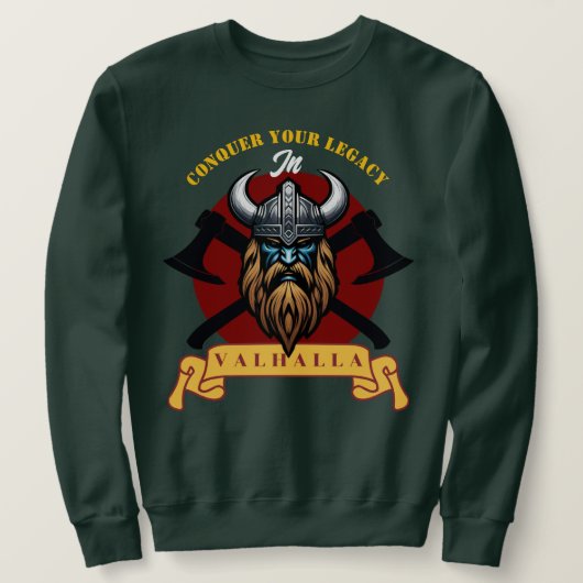 Viking krijger trui (Design voorkant)