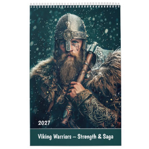 Viking Krijgers – Kracht & Saga Kalender