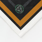 Viking-levensboom Fleece Deken (Hoek)