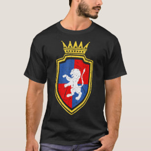 Viking Lion middeleeuwse Halloween kostuum Renaiss T-shirt