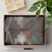 Viking Longship Battle Decoupage Tissuepapier (Geschenk)