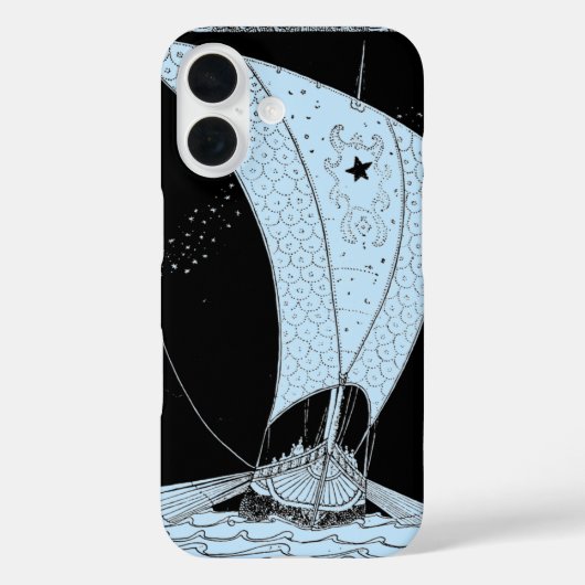 Viking Longship Sailboot Case-Mate iPhone Case (Achterkant)