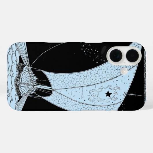 Viking Longship Sailboot Case-Mate iPhone Case (Achterkant (horizontaal))