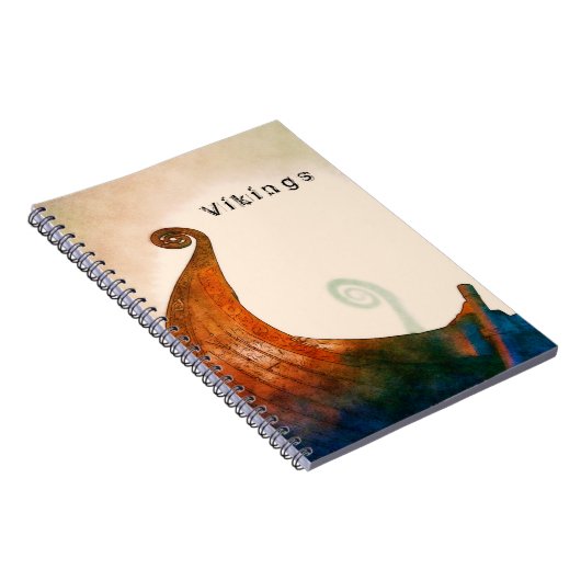 Viking Longship Tail-laptop Notitieboek (Rechterzijde)