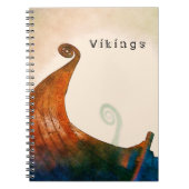 Viking Longship Tail-laptop Notitieboek (Voorkant)