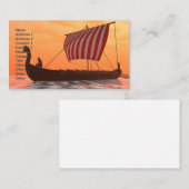 Viking Longship Ventures Visitekaartje (Voorkant / Achterkant)