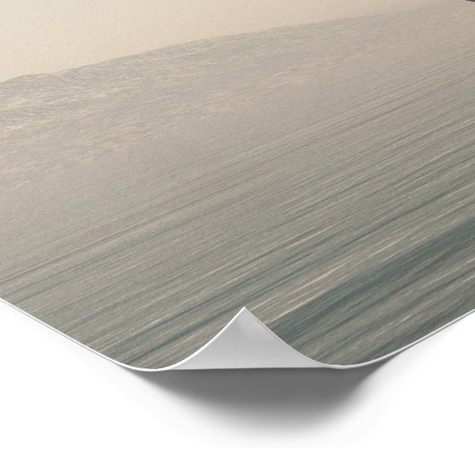 Viking Longships in de vuist Poster (Hoek)