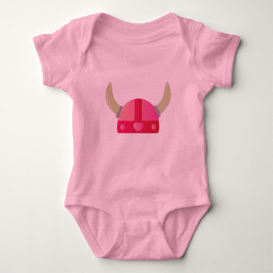 Viking Love Helmet Romper