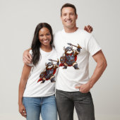 viking luiaard Oversized T-Shirt (Unisex)