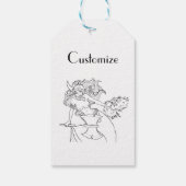 Viking Mermaid Warrior Thunder_Cove Cadeaulabel (Achterkant)