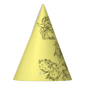 Viking Mermaid Warrior Thunder_Cove Feesthoedjes (Links)