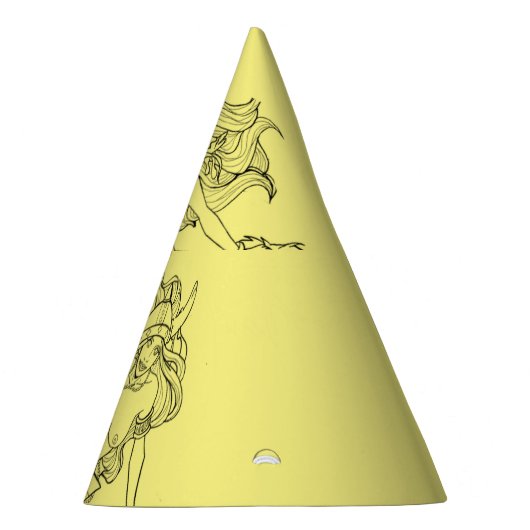 Viking Mermaid Warrior Thunder_Cove Feesthoedjes (Rechts)