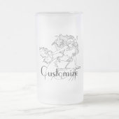 Viking Mermaid Warrior Thunder_Cove Matglas Bierpul (Center)