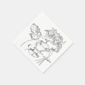 Viking Mermaid Warrior Thunder_Cove Servet (Hoek)