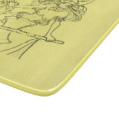 Viking Mermaid Warrior Thunder_Cove Snijplank (Hoek)