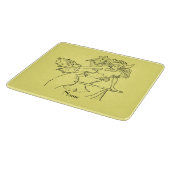 Viking Mermaid Warrior Thunder_Cove Snijplank (Hoek)