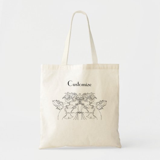 Viking Mermaid Warrior Thunder_Cove Tote Bag (Voorkant)