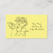 Viking Mermaid Warrior Thunder_Cove Visitekaartje (Voorkant)