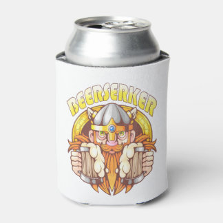 Viking met bier blikjeskoeler