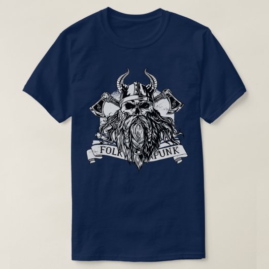 Viking met helm t-shirt (Design voorkant)