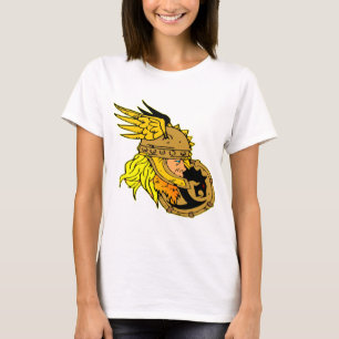 Viking met Shield Asgard Odin Thor Valhalla T-shirt