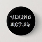 Viking Metal Ronde Button 5,7 Cm (Voorkant)