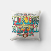 Viking Metal Soul Cushion Kussen (Voorkant)
